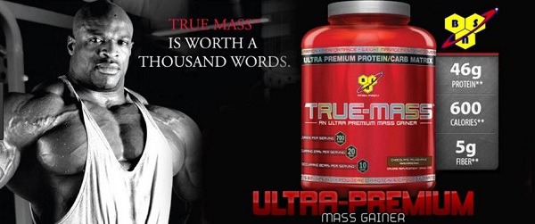 true mass ultra premium integratore post allenamento ricco di carbopidrati e proteine, ottimo come aiuto alla crescita muscolare